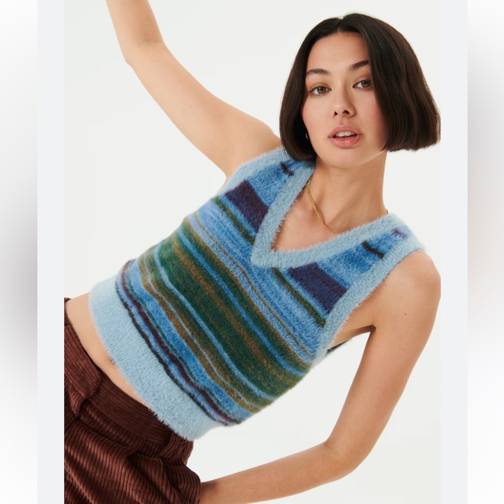 Sunday Best Tia Vest V-neck sweater vest
